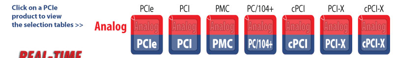 Analog PCI Express