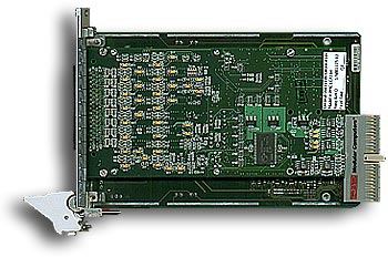 cPCI-16SDI-HS: 16-Bit, Six-Channel Sigma-Delta Analog Input PMC Board
With 1.1 MSPS Sample Rate per Channel, and Two Independent Clocks