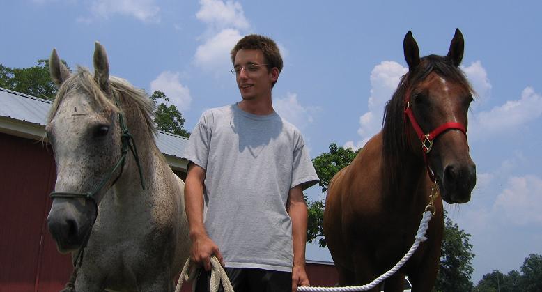 Thunder, Nick, and Shanine (Left to Right)