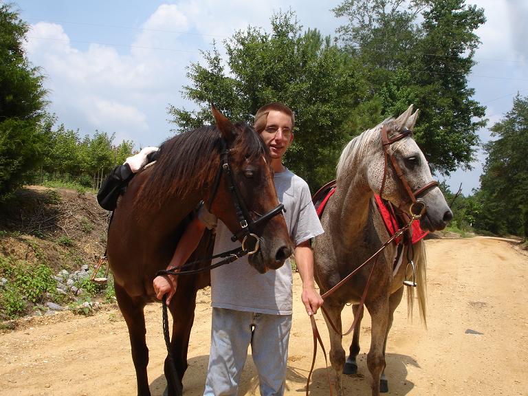 Nick, Thunder, and Shanine